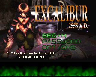 Excalibur 2555 A.D. screenshot 4 for Playstation